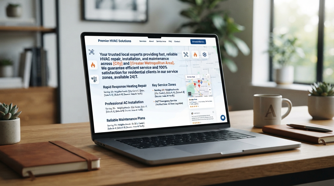 Service Area Pages & Answer-First Content That AI Engines Love to Cite