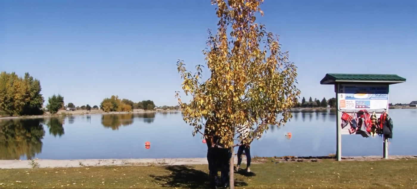 Jensen Grove Park lake Blackfoot Idaho