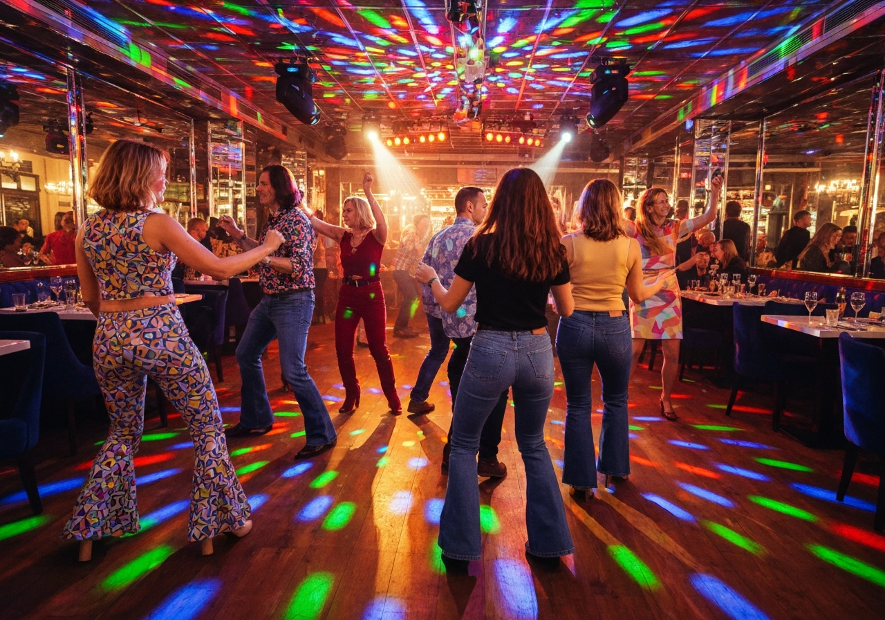 70s and 80s Disco Party on the Costa del Sol