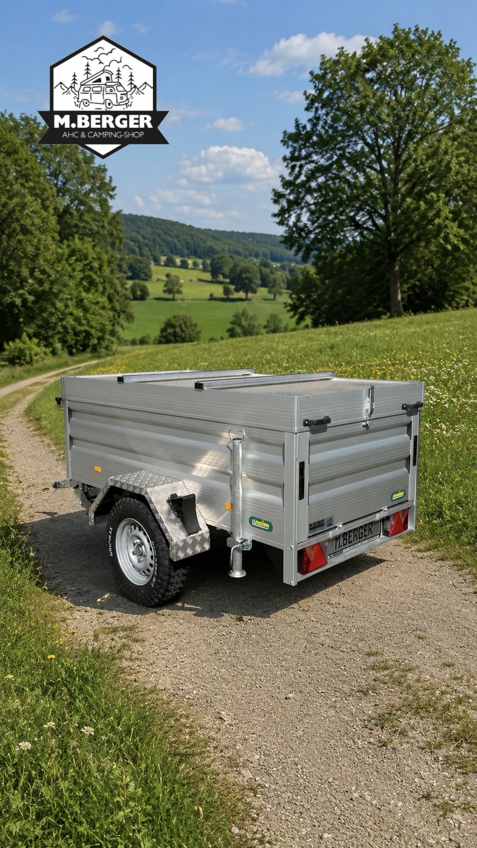 Deckelanhänger mit Dachzelt Bild 6