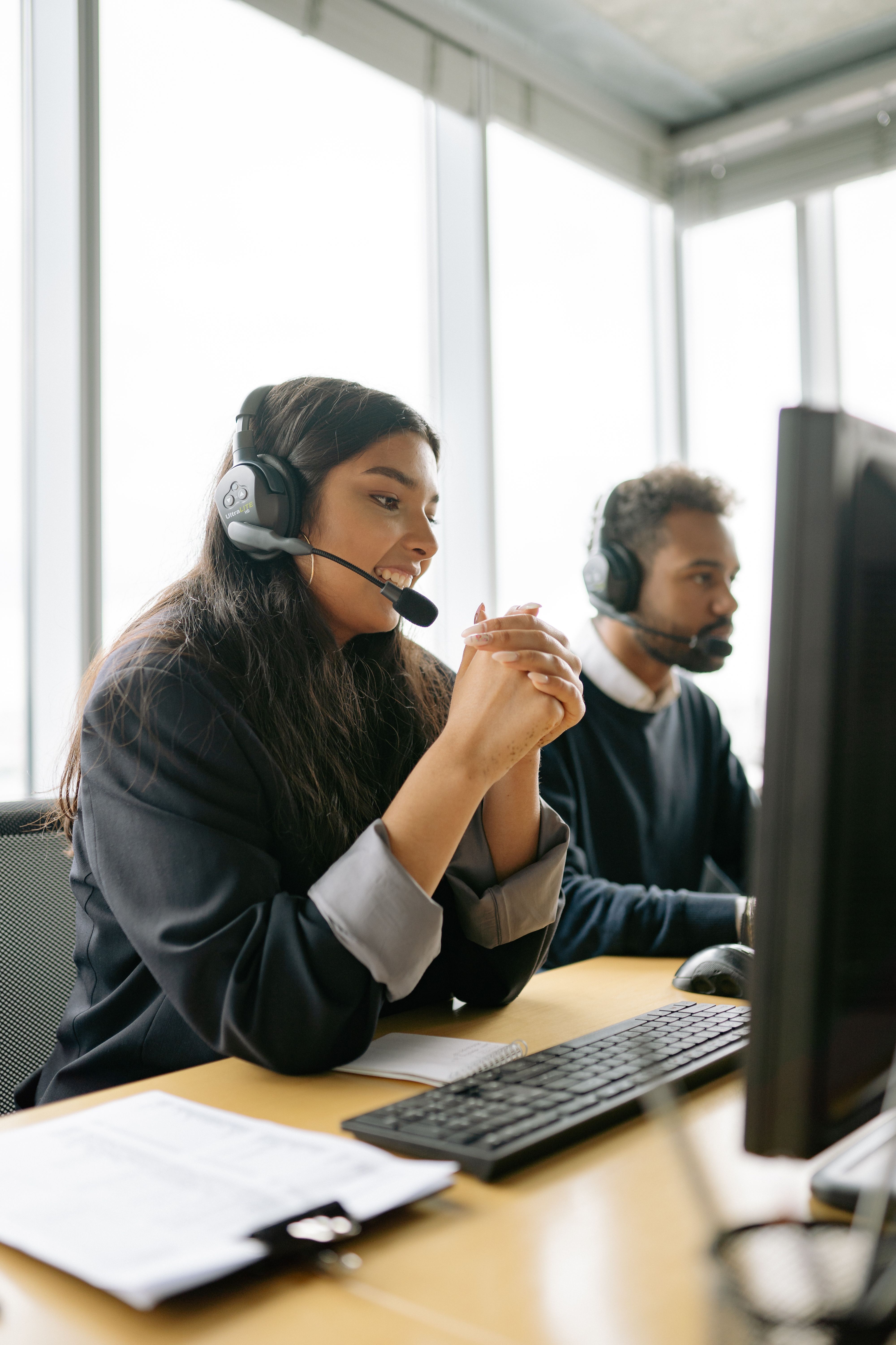 AI Receptionist handling customer calls and appointments