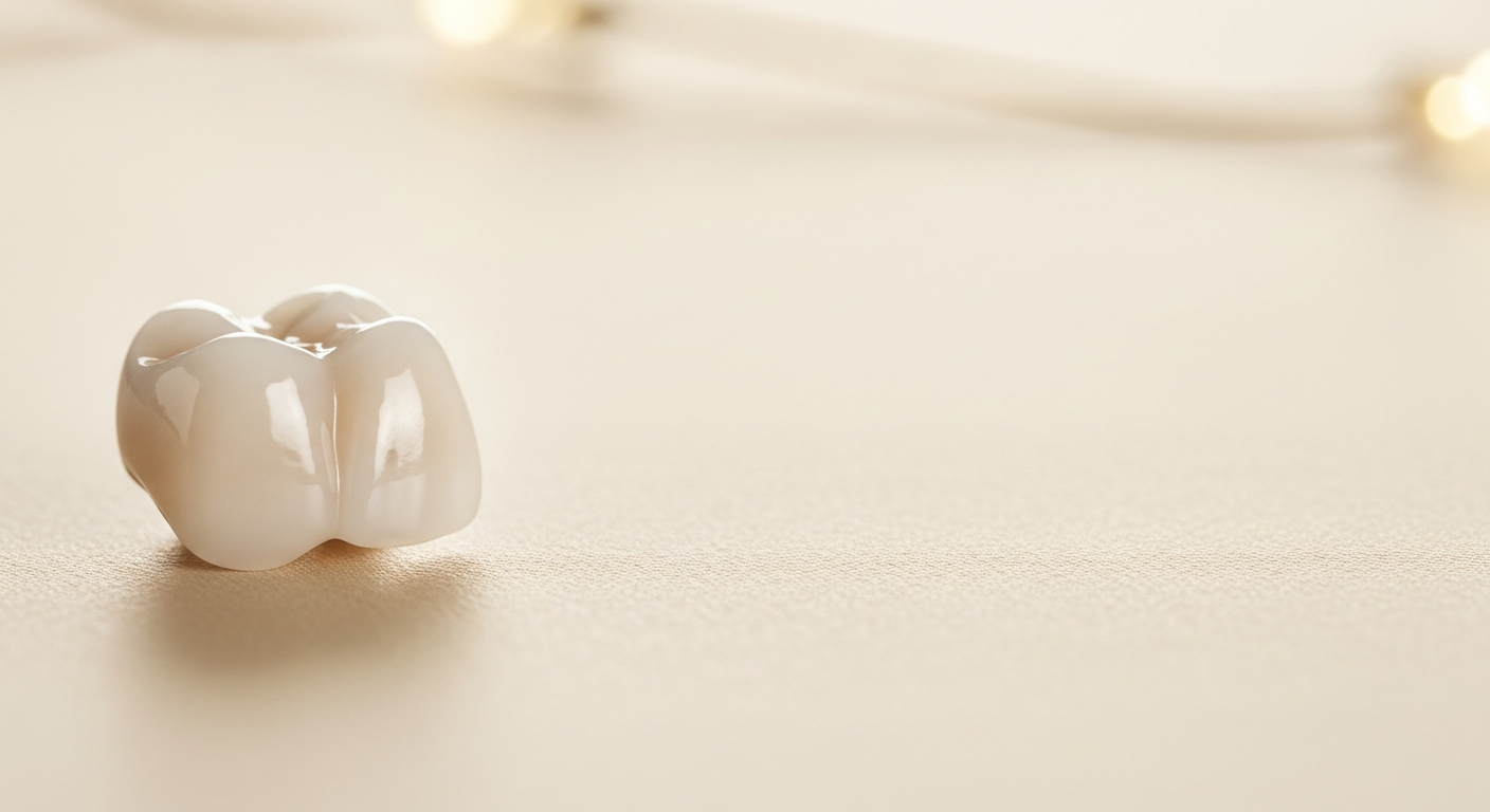 Premium ceramic dental crown