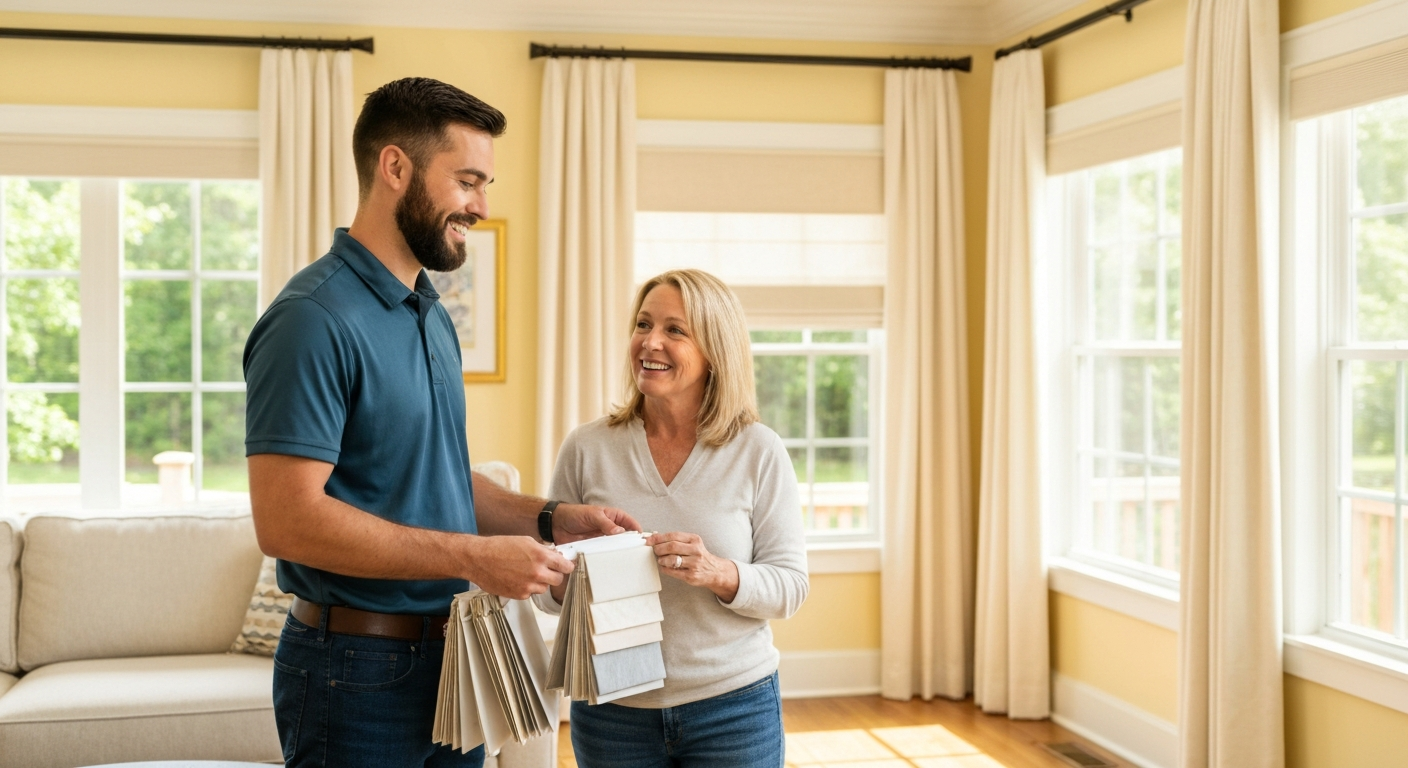 Contact Those Blind Guys for a free in-home consultation