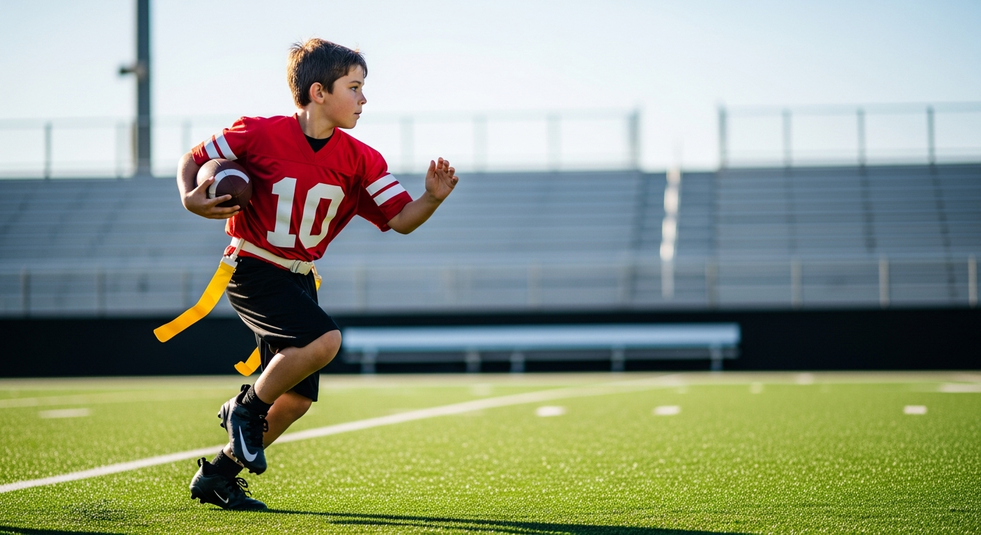 Route 7 Elite Youth Flag Football Clinics Logo