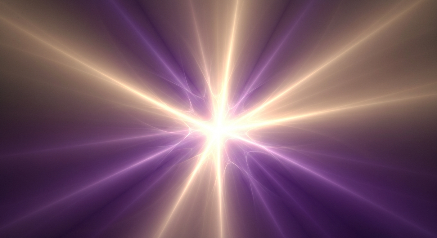Ethereal abstract energy