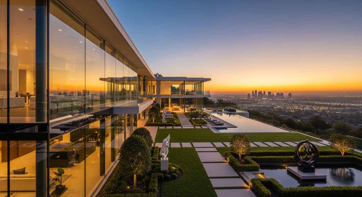Ultra luxury executive estate with infinity pool