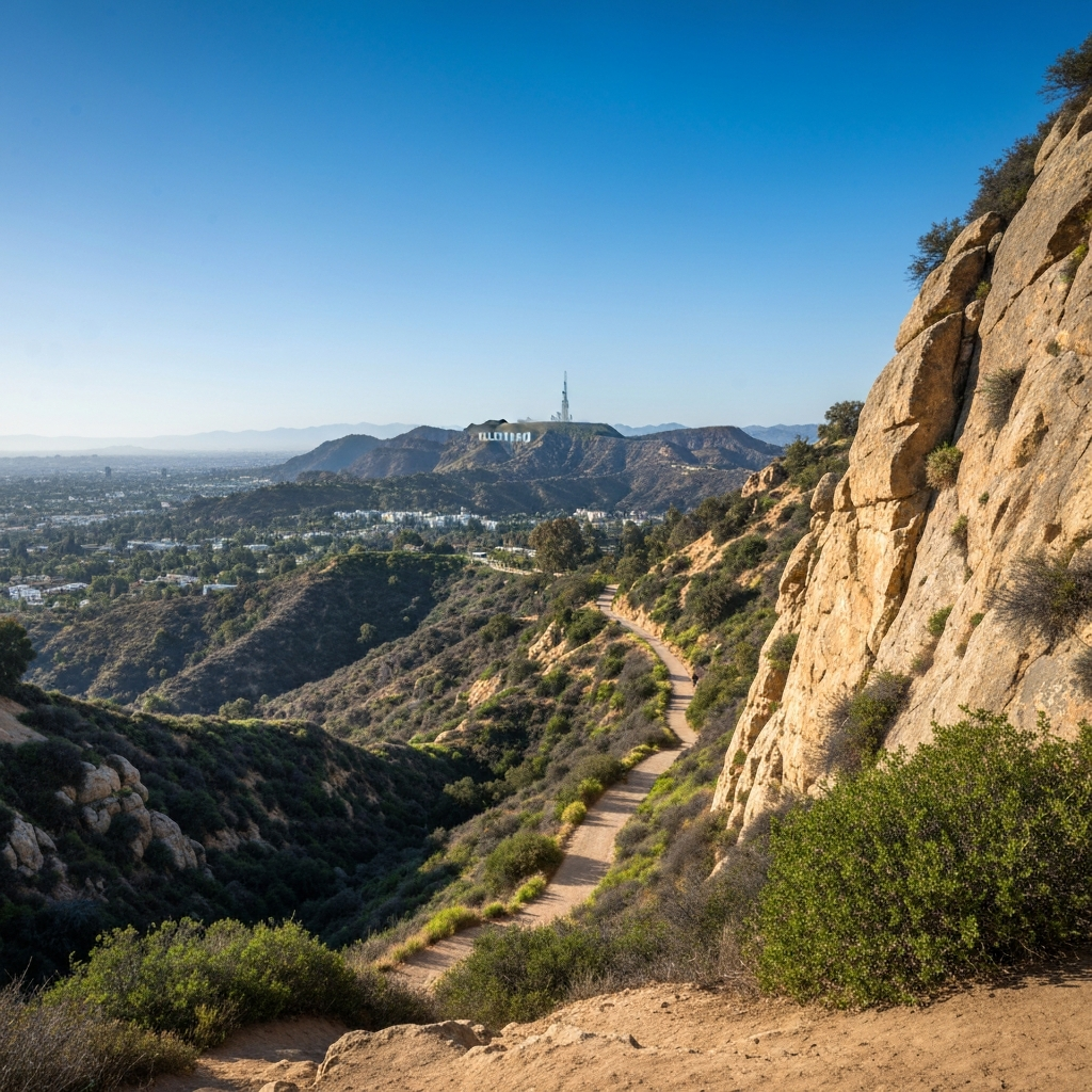 Runyon Canyon hiking trails