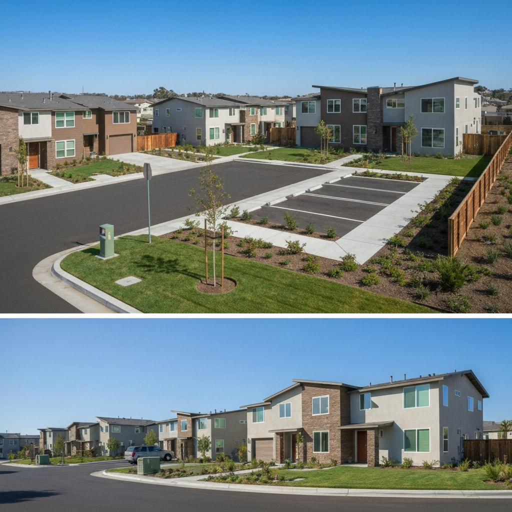 Military family housing near Camp Pendleton