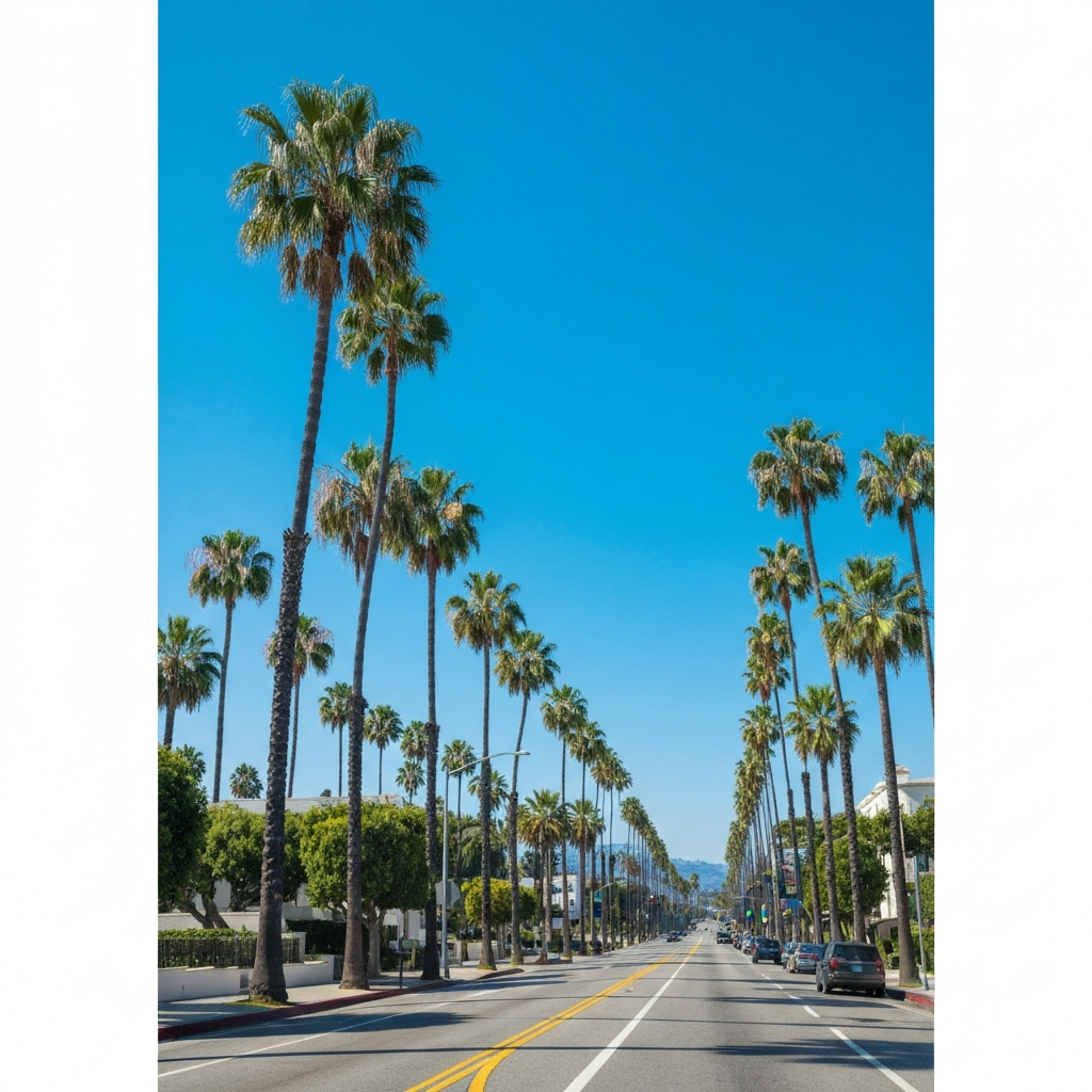 Beverly Hills residential street