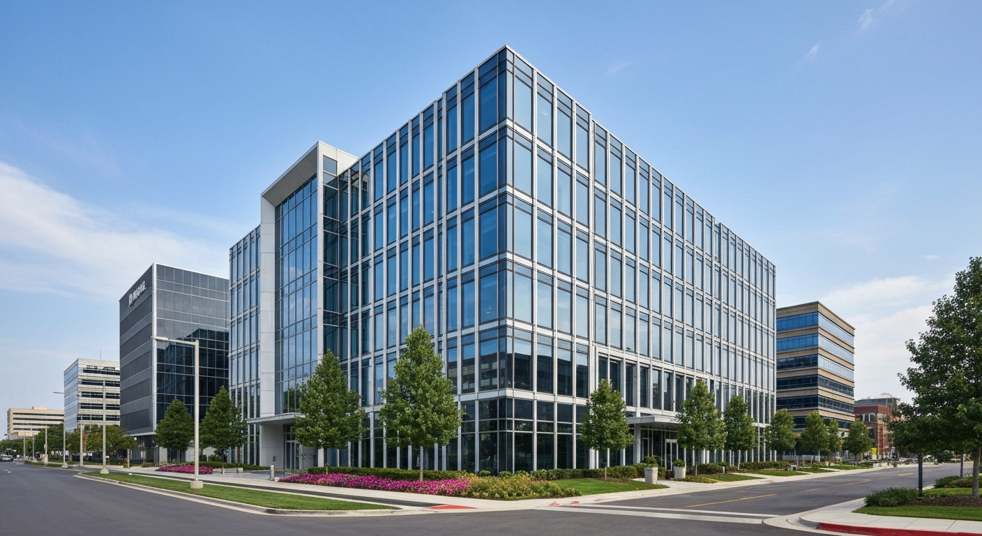 Luxurious commercial office building