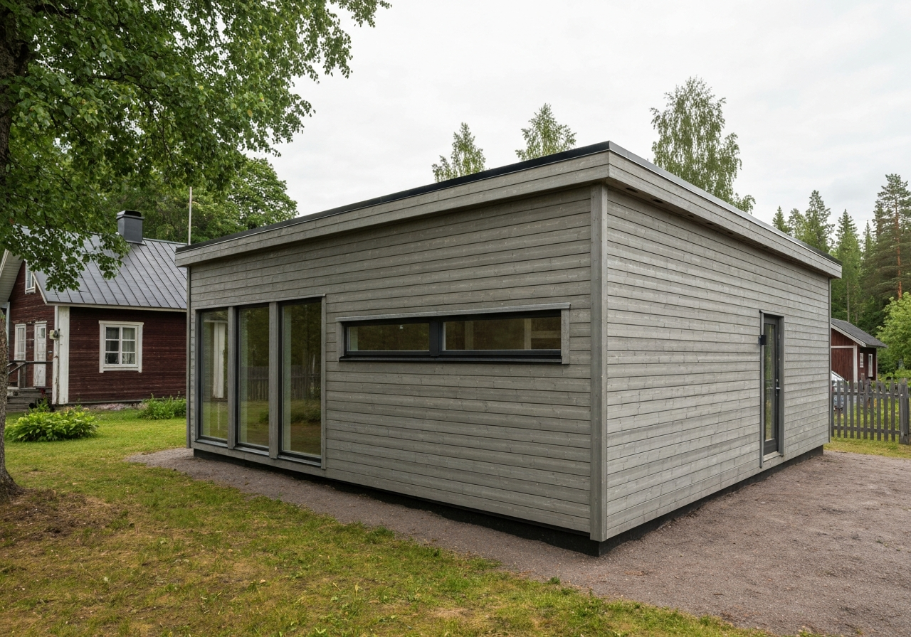 Ulkorakennusten rakentaminen