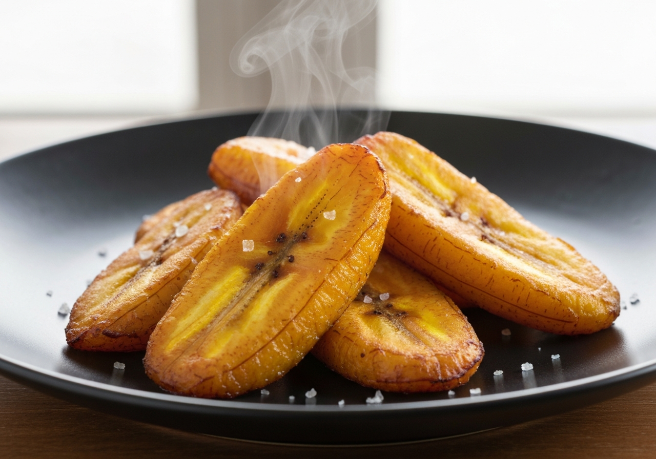 Alloco (Bananes Plantains Frites) — plat africain authentique au restaurant Petite Afrique à Montréal