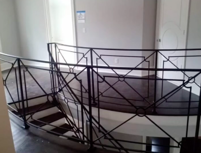 Handrails in Geometric Balcony, Durham