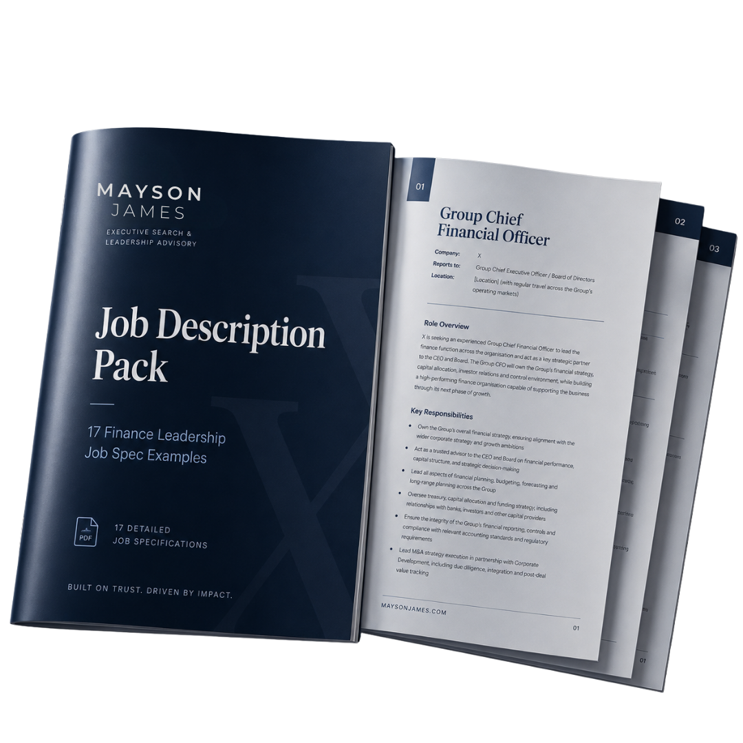 Job Description Pack Preview
