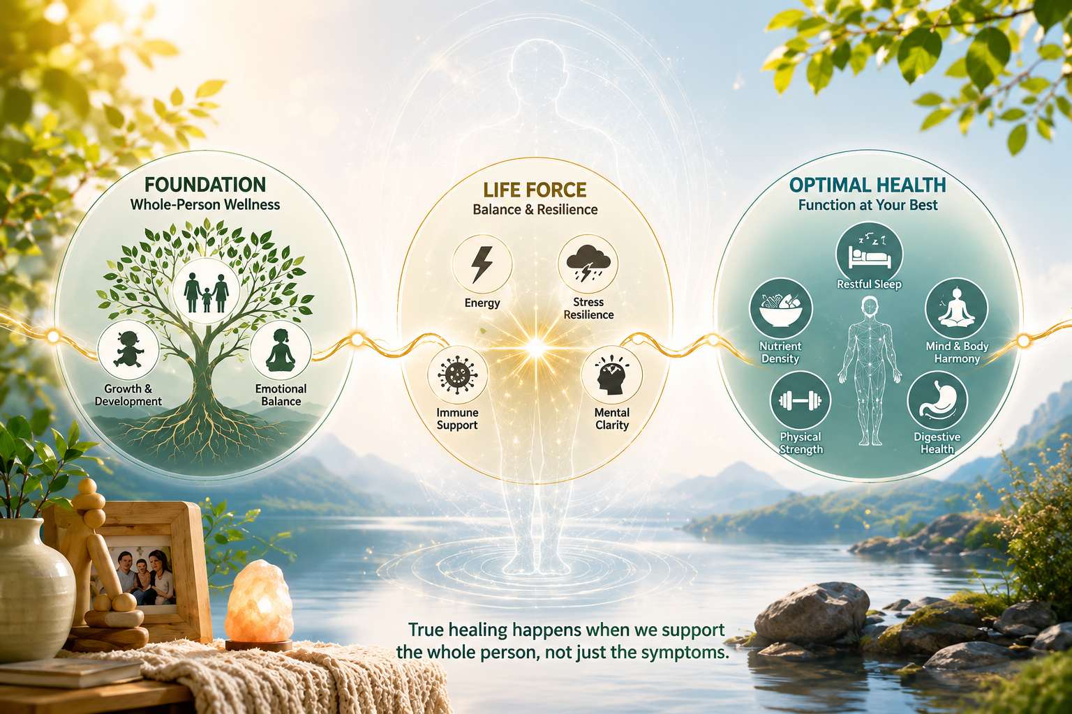 Functional medicine health timeline and whole-person wellness