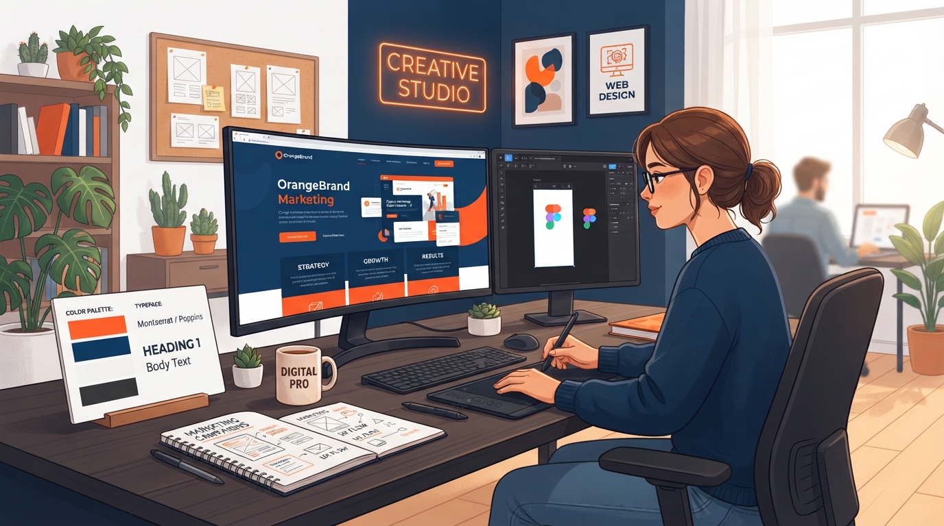 Professzionális webdesign és digital marketing: A komplett online stratégiája vállalkozásodnak