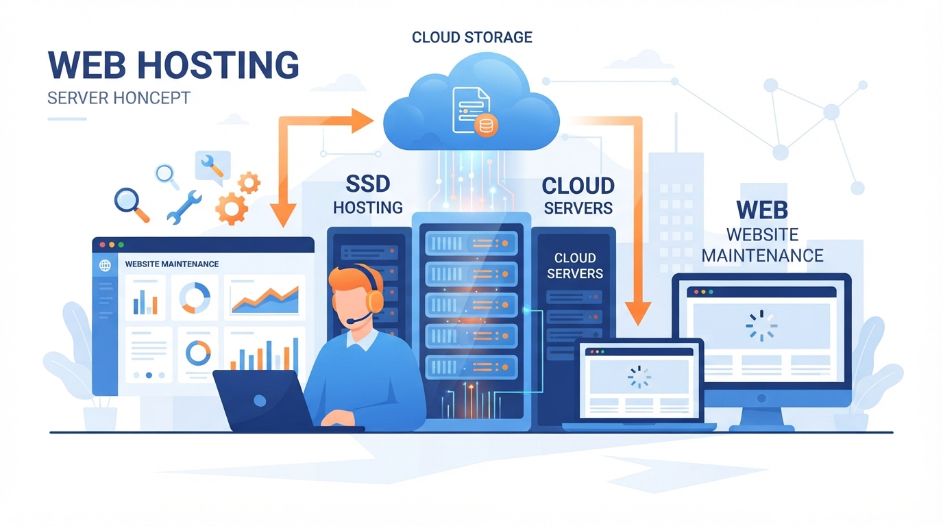 Web hosting és weblap üzemeltetés: Mit kell tudni 2026-ban?