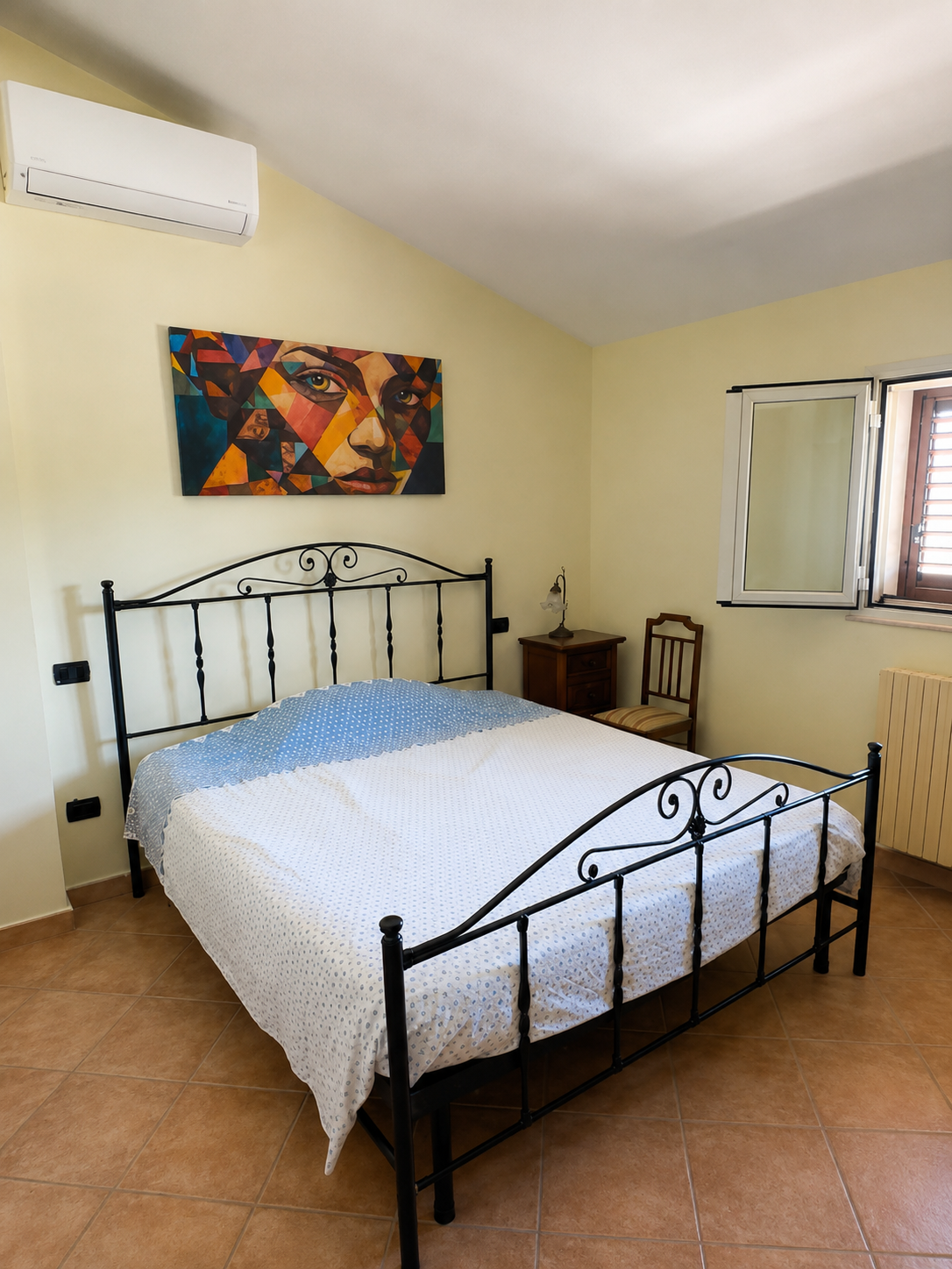 Villa Bedroom with Iron Bed