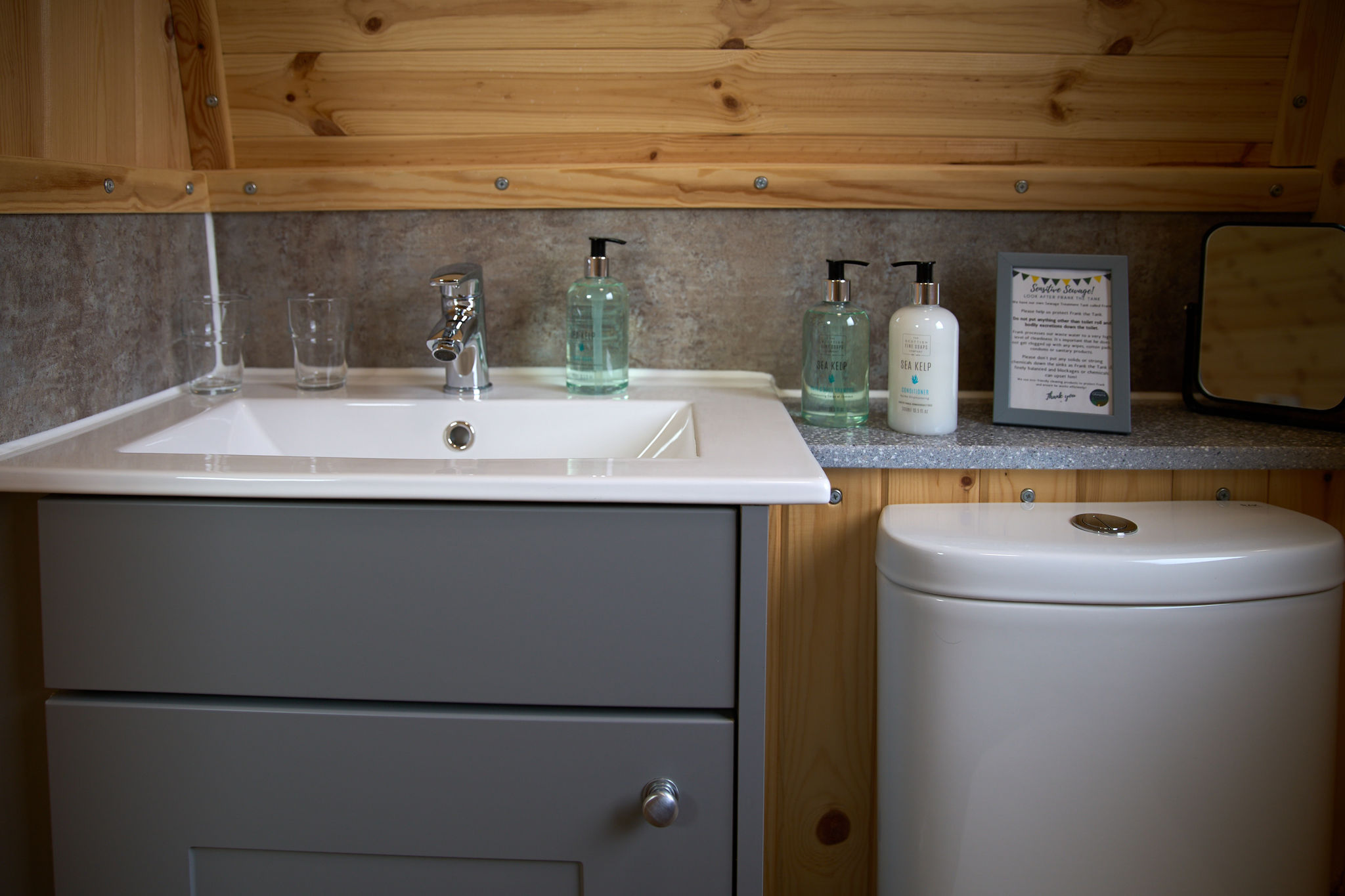 Tranquil treatment space inside The Bothy at Braeview