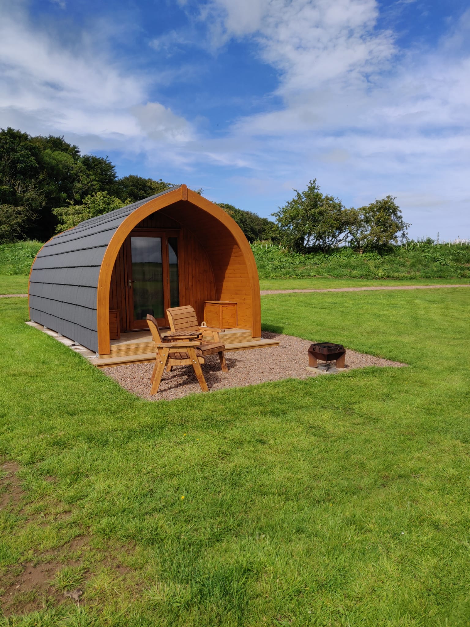 Unwinding in luxury at Braeview Escapes, Scottish Borders
