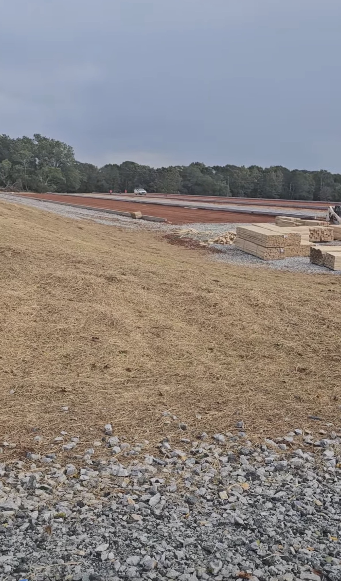 concrete line pump poultry house project pour Northeast Georgia