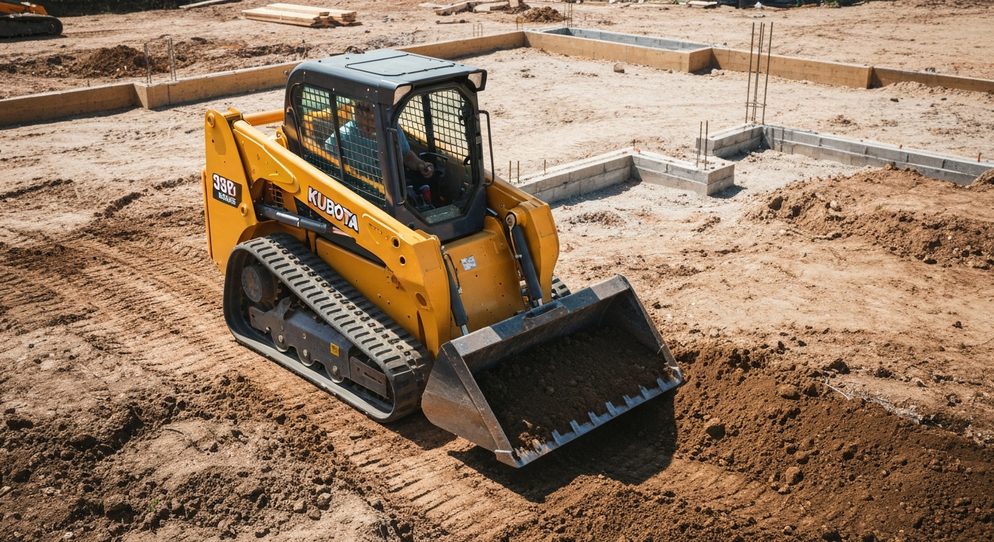Compact track loader skid steer