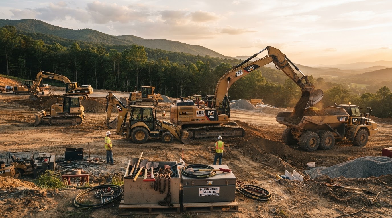 Inland Marine Insurance for NC Contractors: The Missing Coverage You Cannot Skip