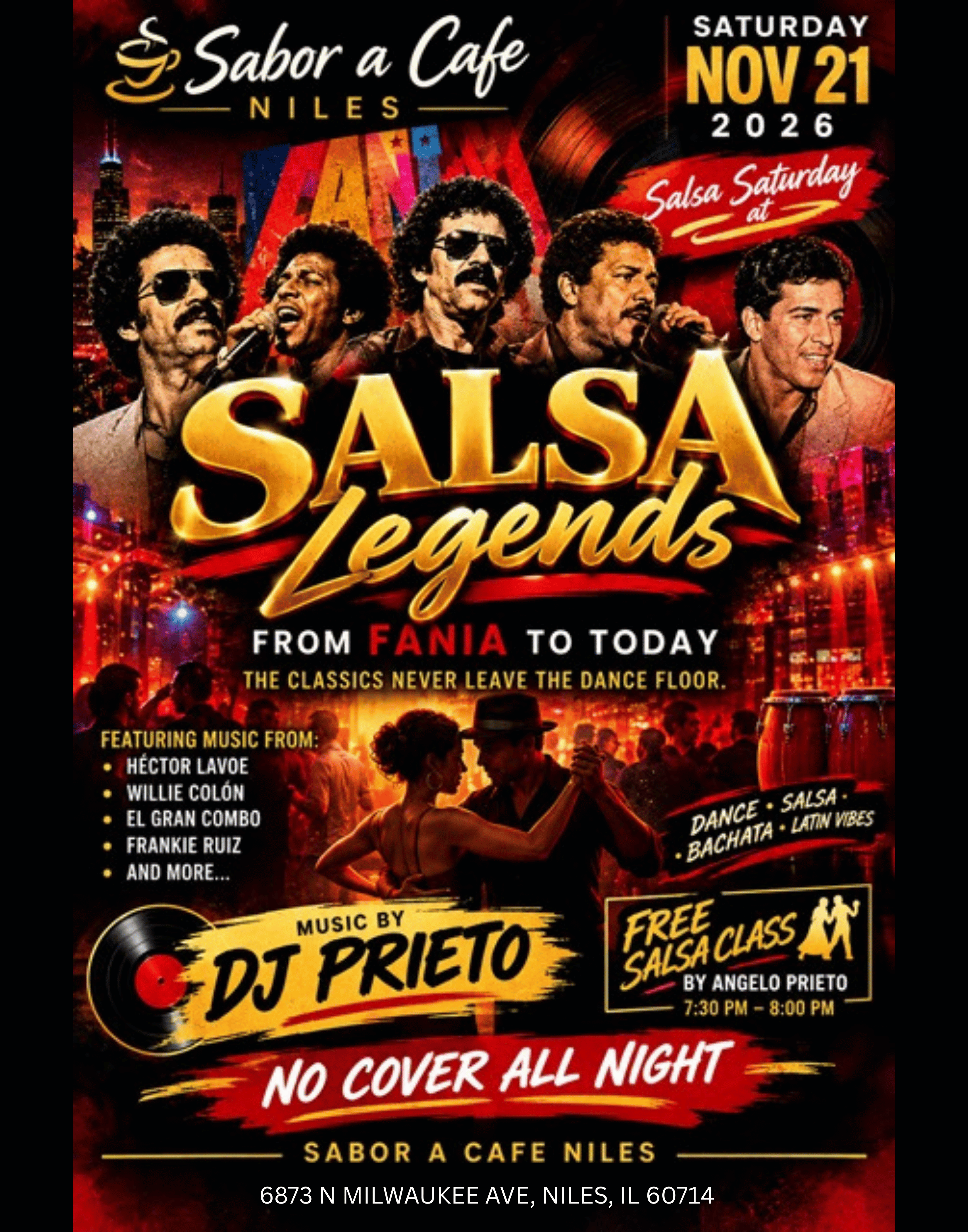 Salsa Legends — From Fania to Today! 💃🕺