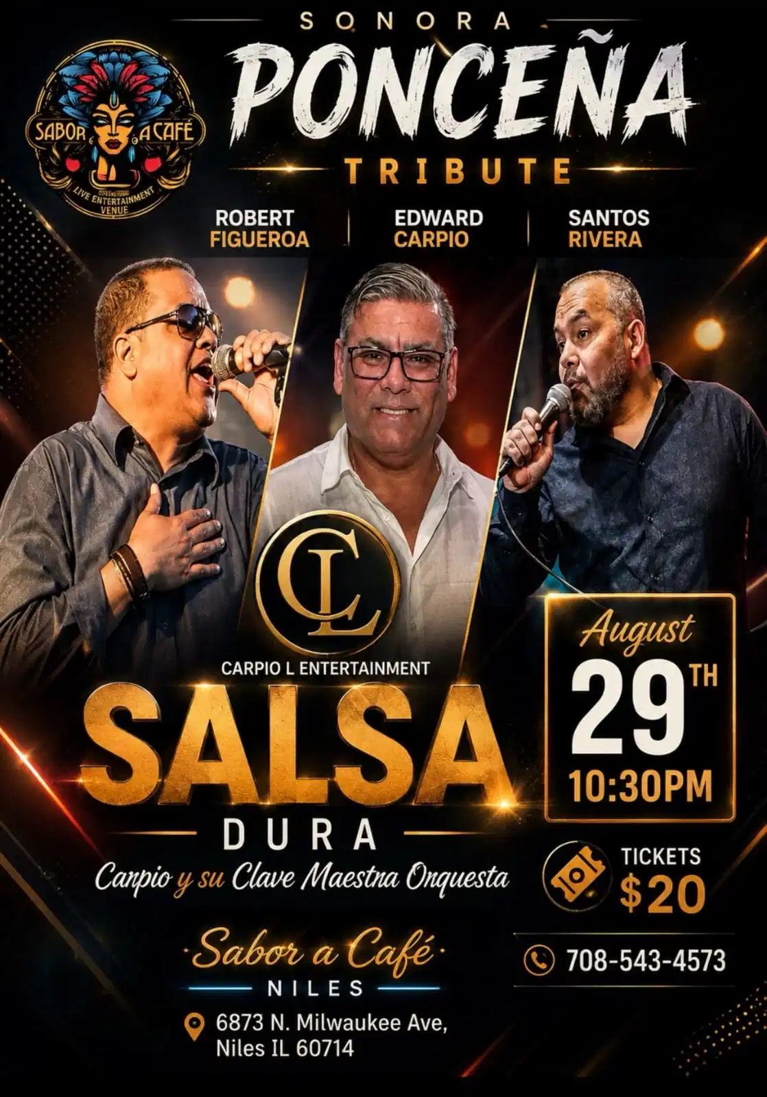 Salsa Dura: Sonora Ponceña Tribute Night 🎺