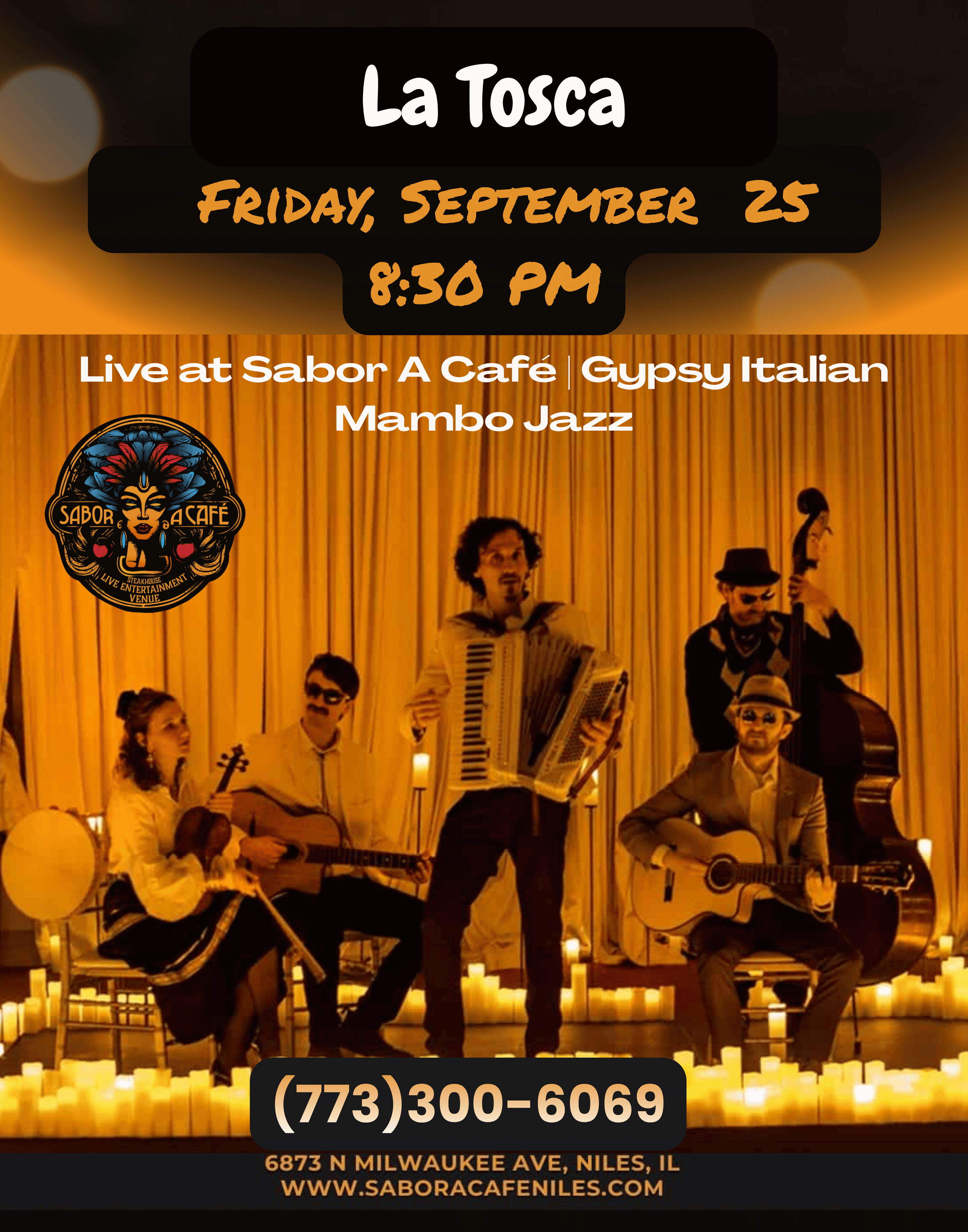 La Tosca — Gypsy Italian Mambo Jazz 🎻🇮🇹