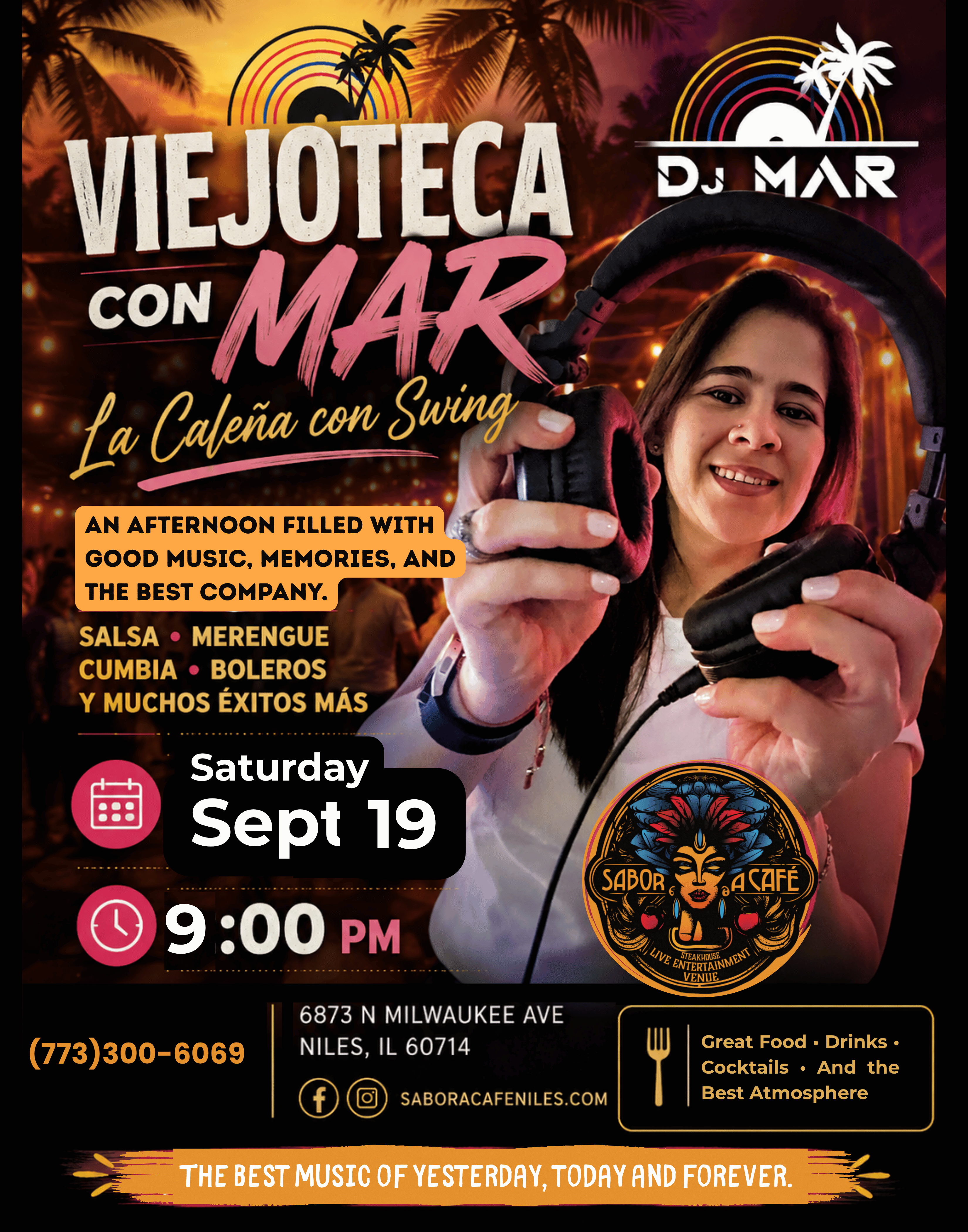 Viejoteca con Mar | La Caleña con Swing at Sabor A Café 🎶