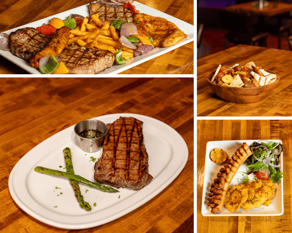 Grilled Platter — Ribs, Chicken & Fries