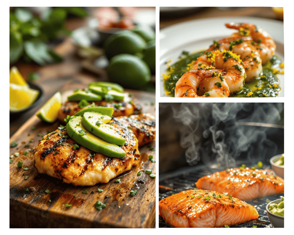 Grilled Chicken Breast with Avocado