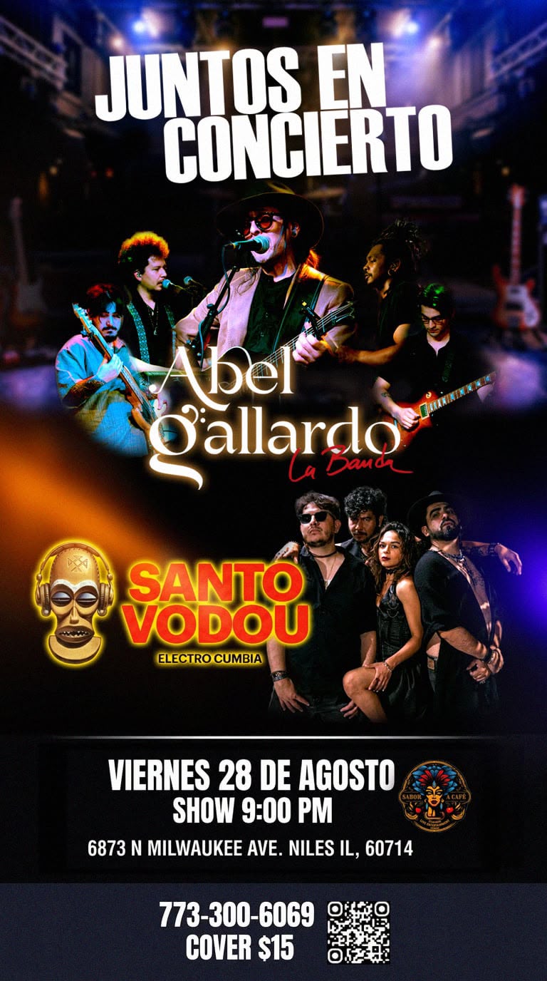 Juntos en Concierto: Abel Gallardo La Banda + Santo Vodou 🎸⚡