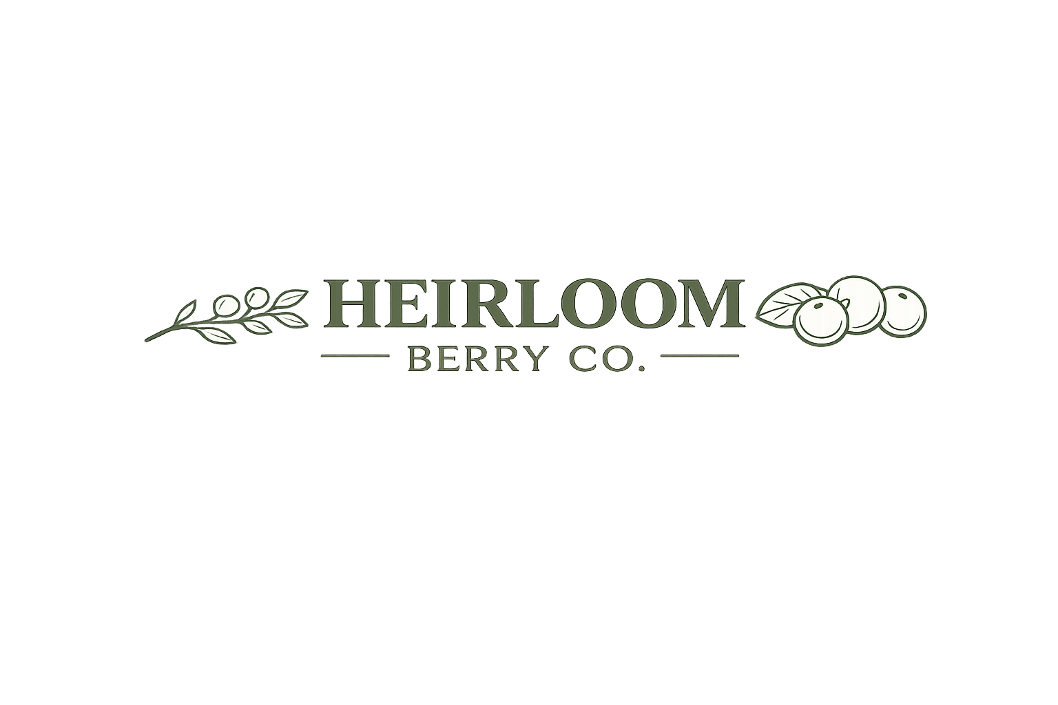 Heirloom Berry Co. Logo