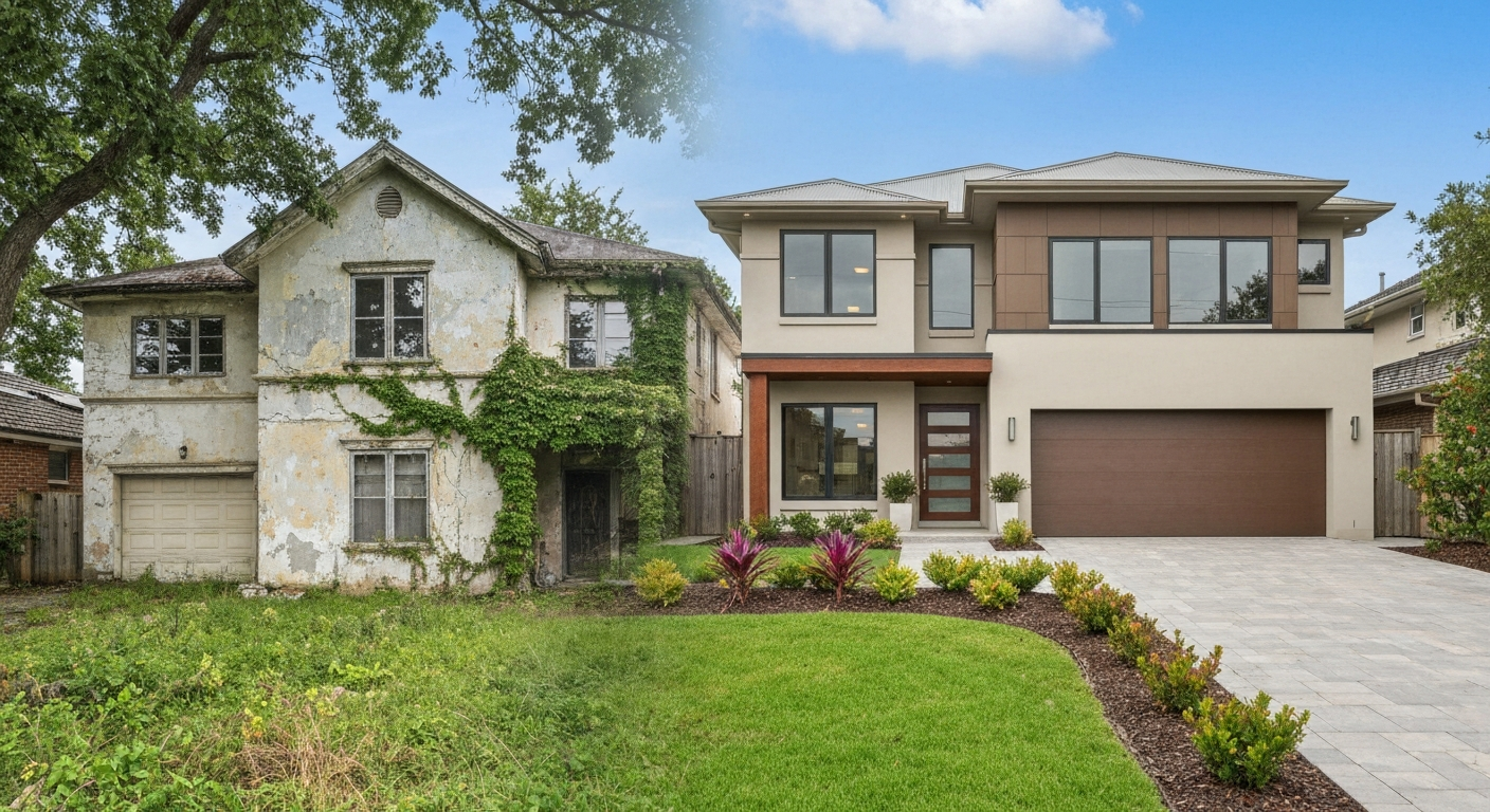 Before and After Home Renovation by One Piece Home Buyers