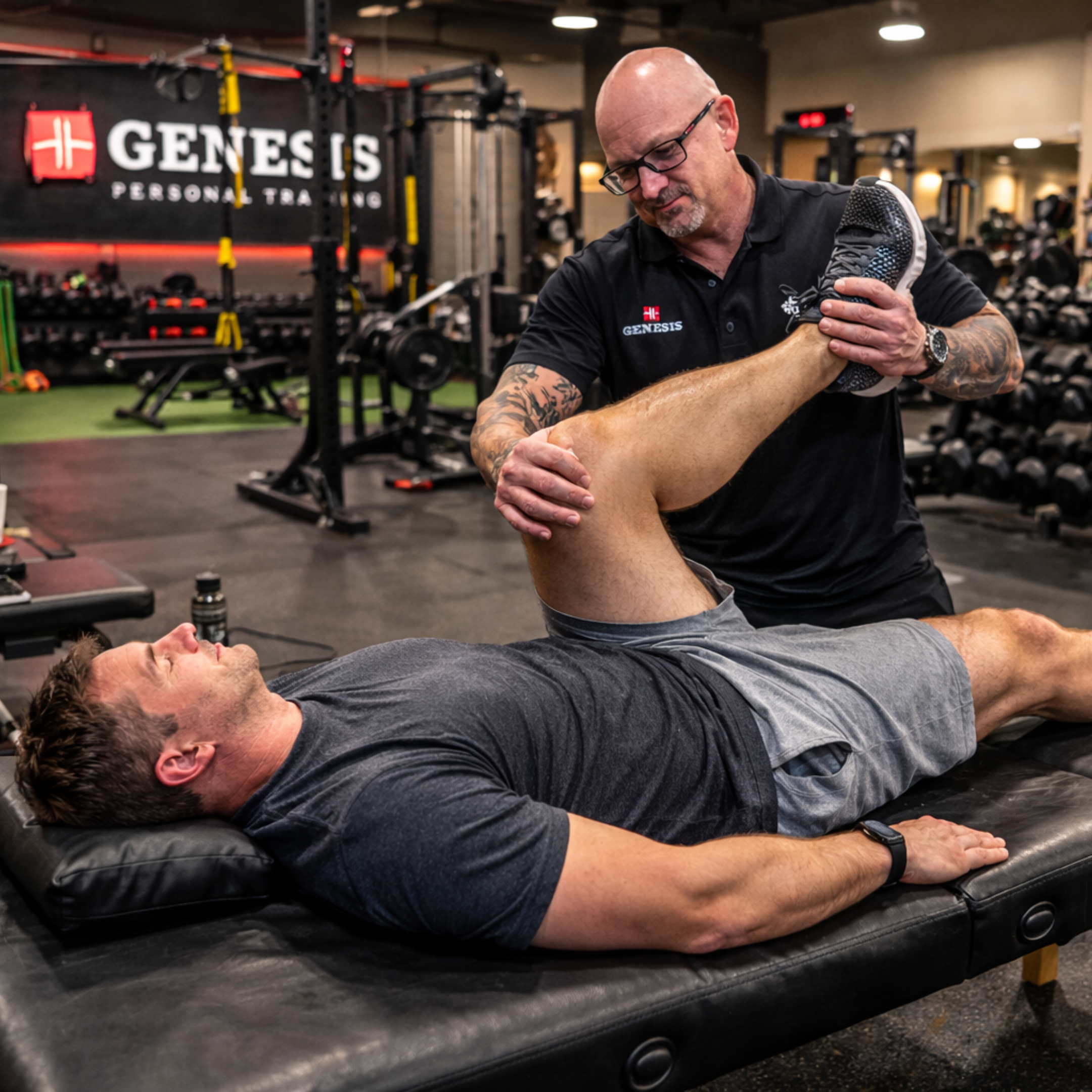 Fascia Stretch Therapy session