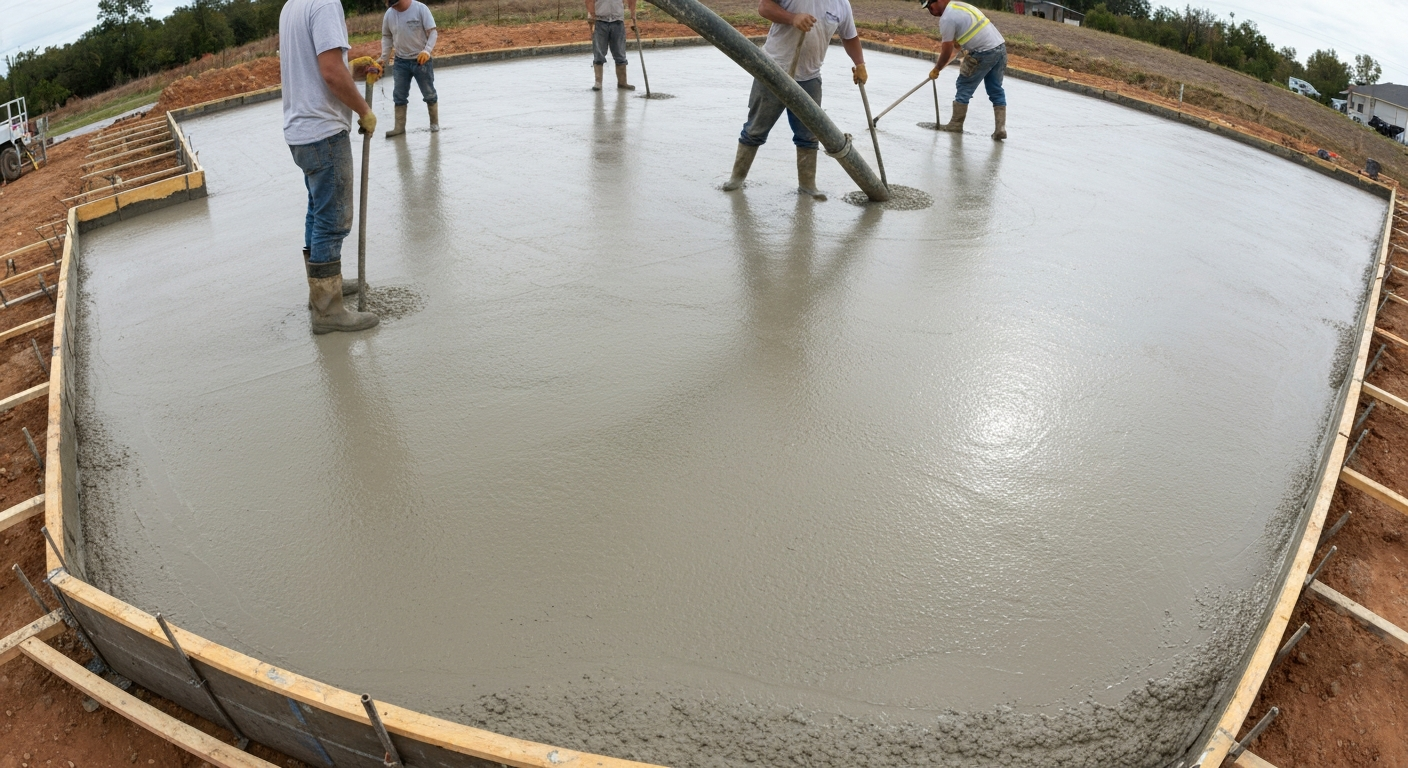 Concrete contractor working in Morgan Hill, CA
