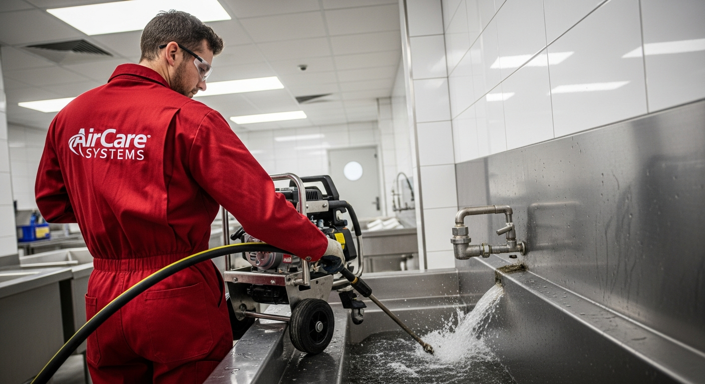 AirCare Systems Commercial Drain Cleaning Technician