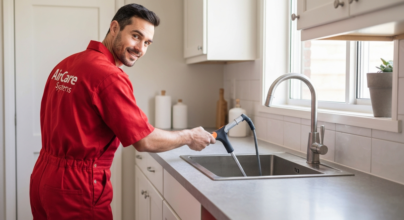 AirCare Systems Residential Drain Cleaning Technician