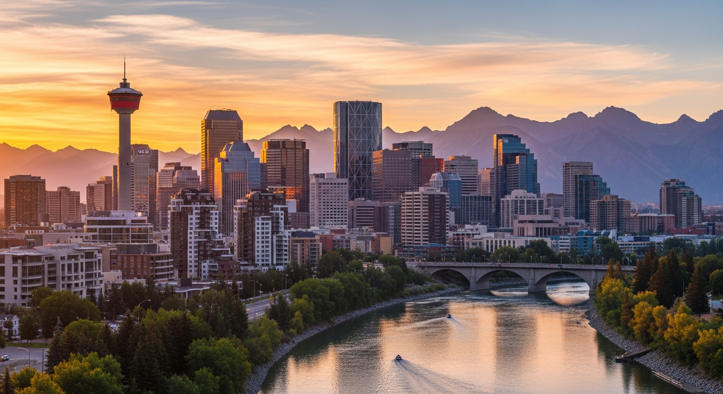 Calgary City Skyline
