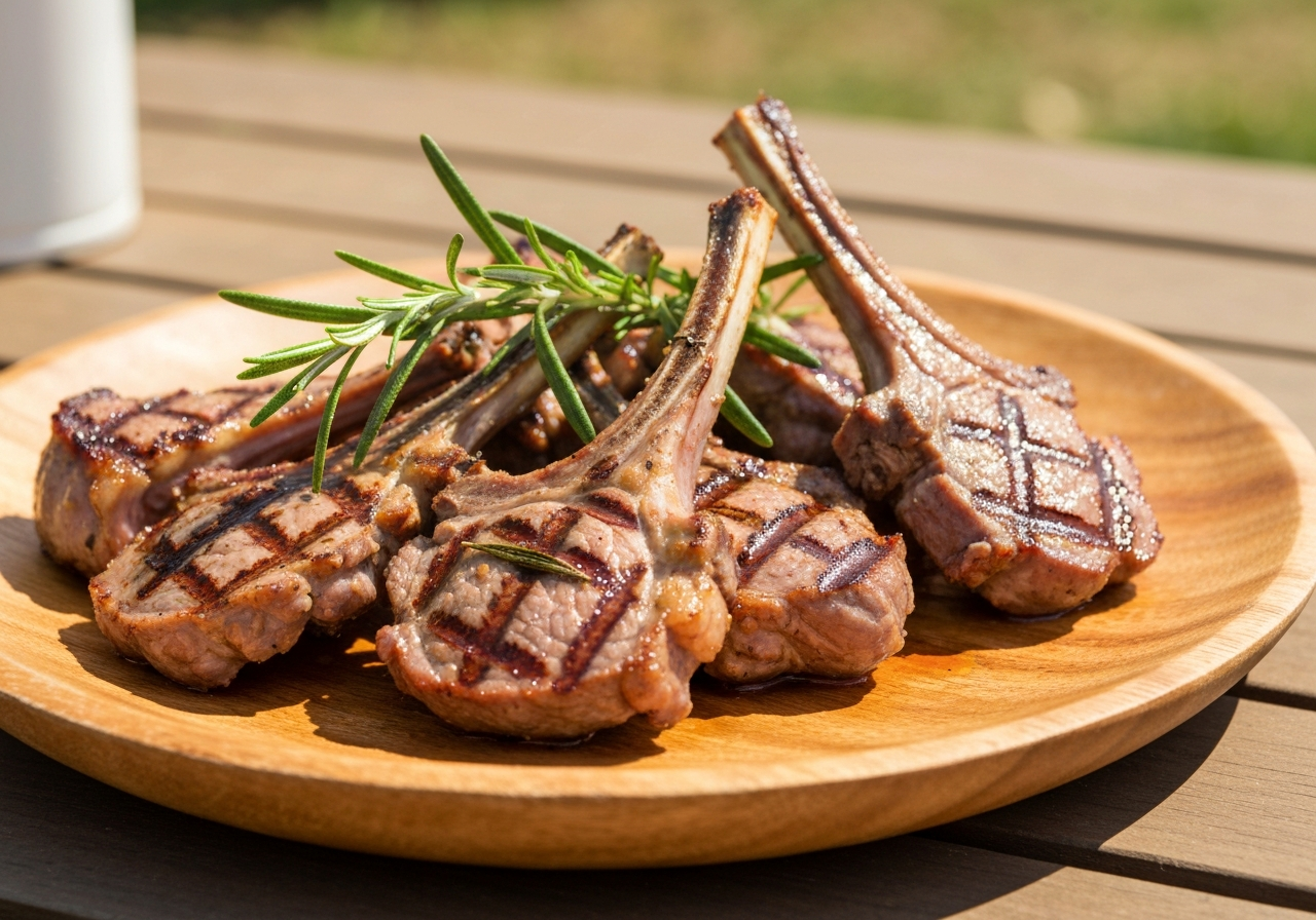 BBQ Lamb Cutlets