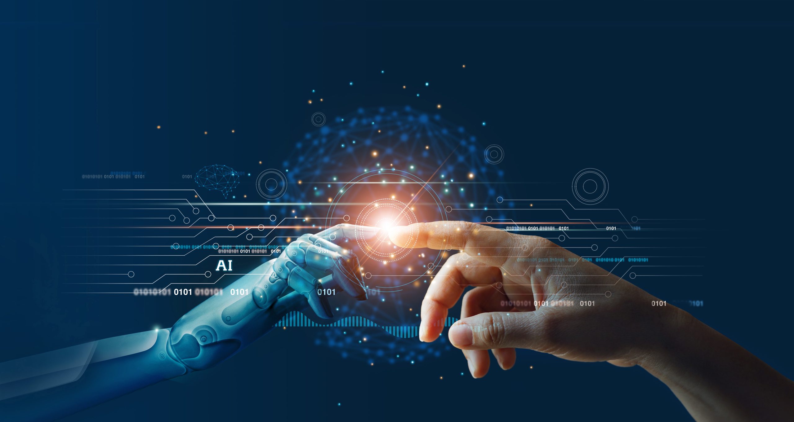 Human and AI collaboration