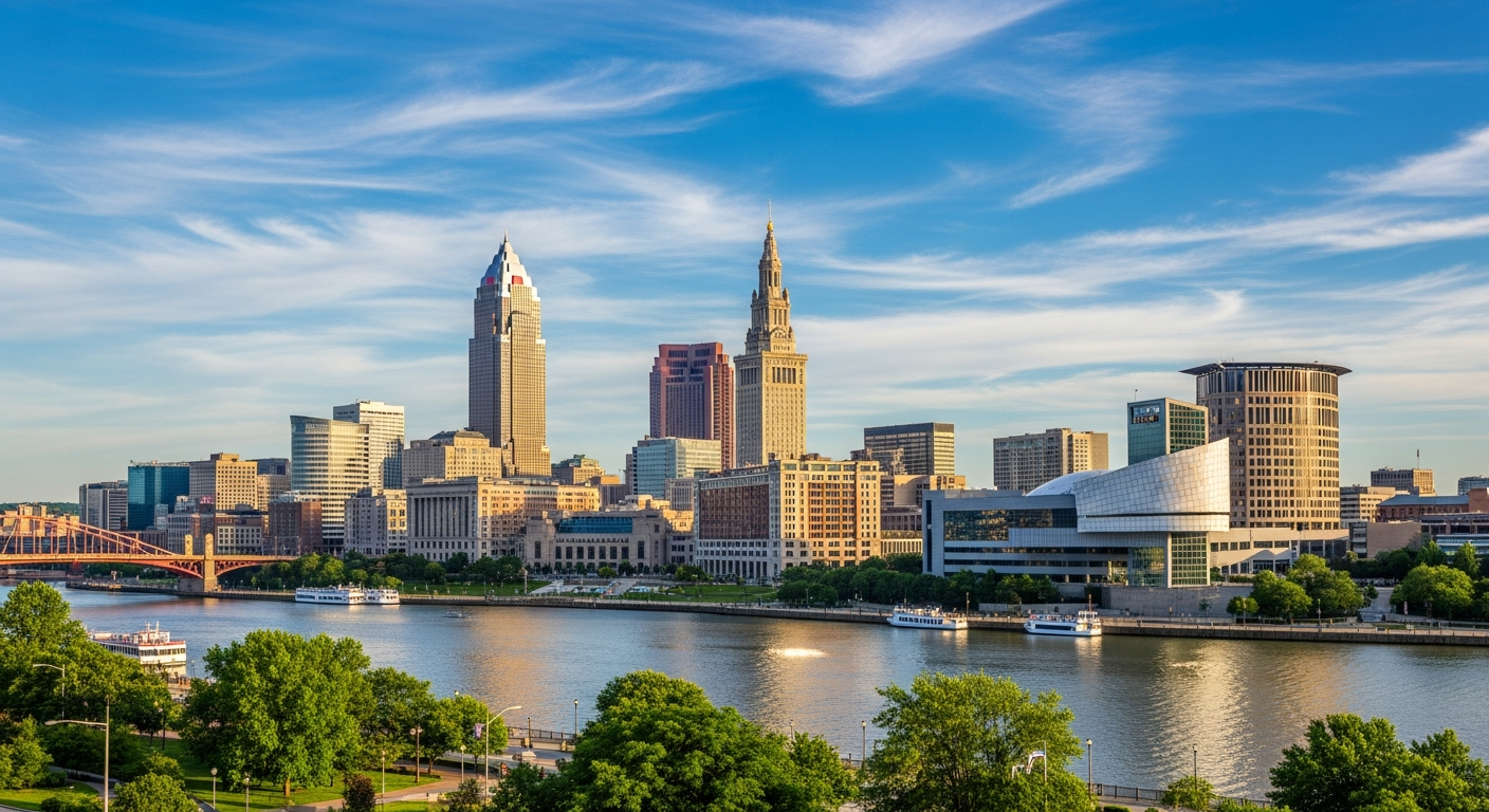 Cleveland skyline