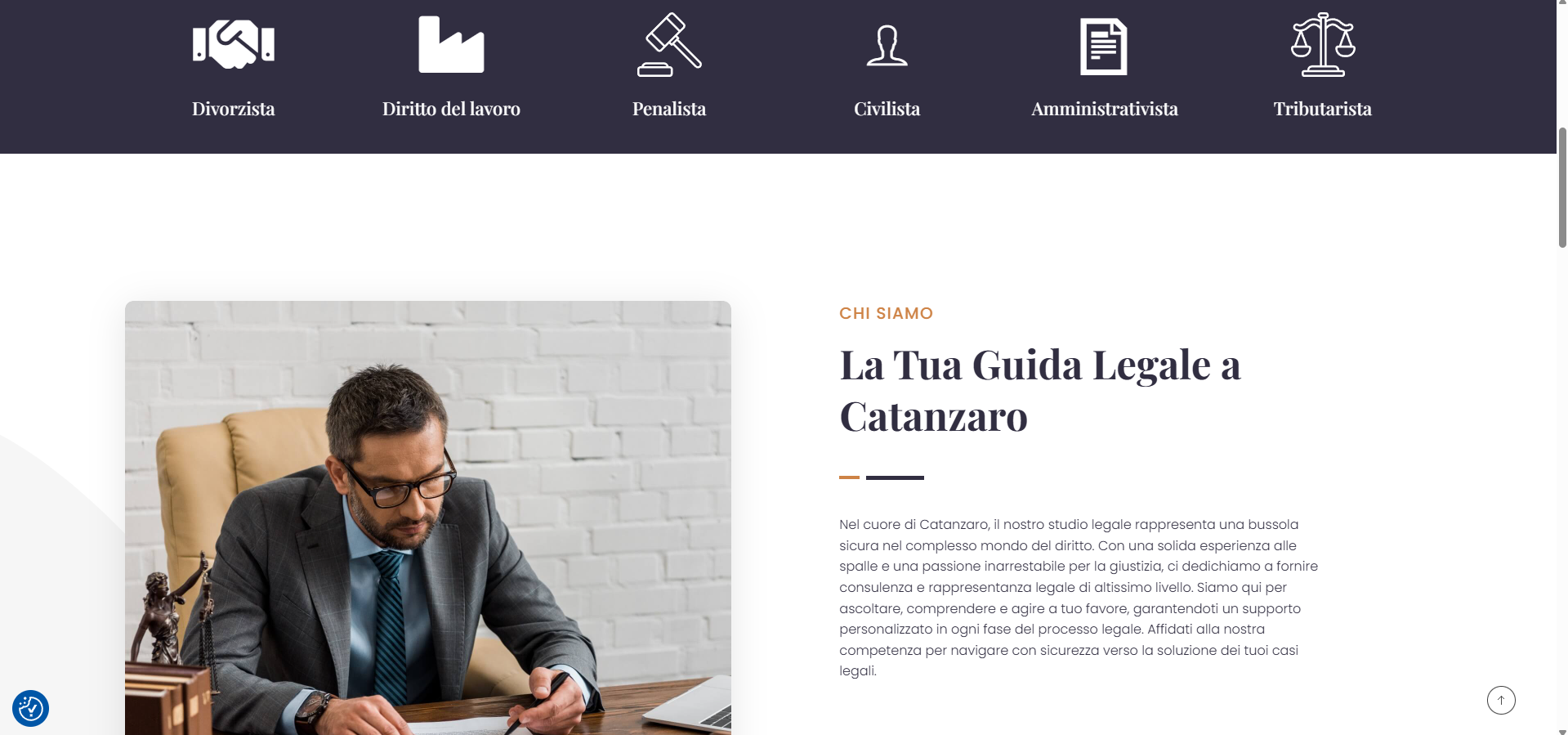 Avvocato Catanzaro Screen 1