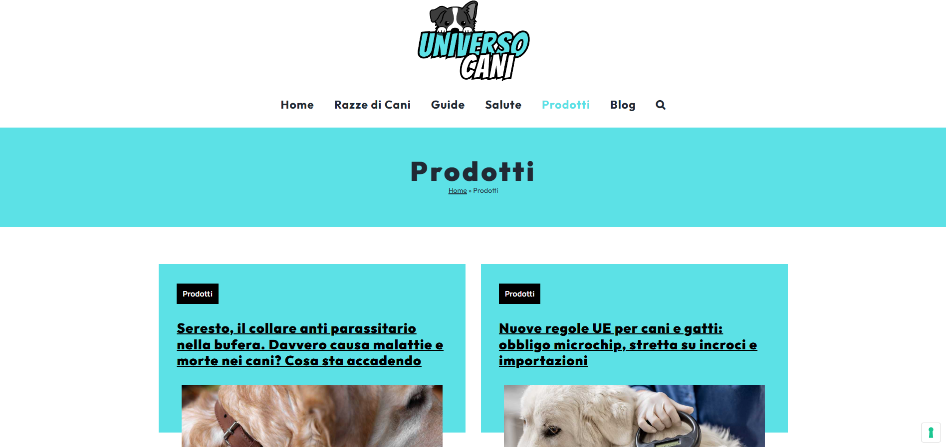 Universo Cani Screen 1
