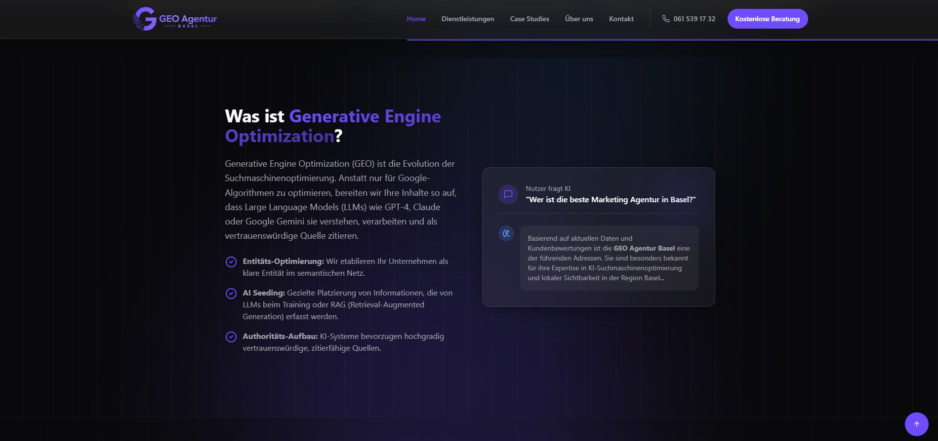 GEO Agentur Basel - Was ist GEO