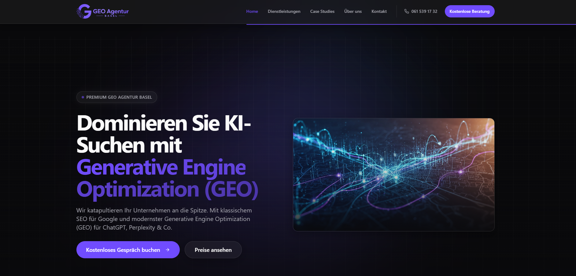 GEO Agentur Basel Hero