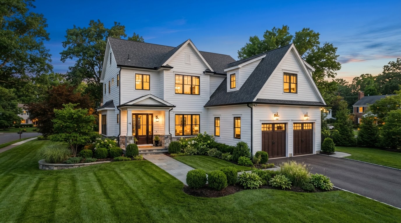 Modern certified home exterior