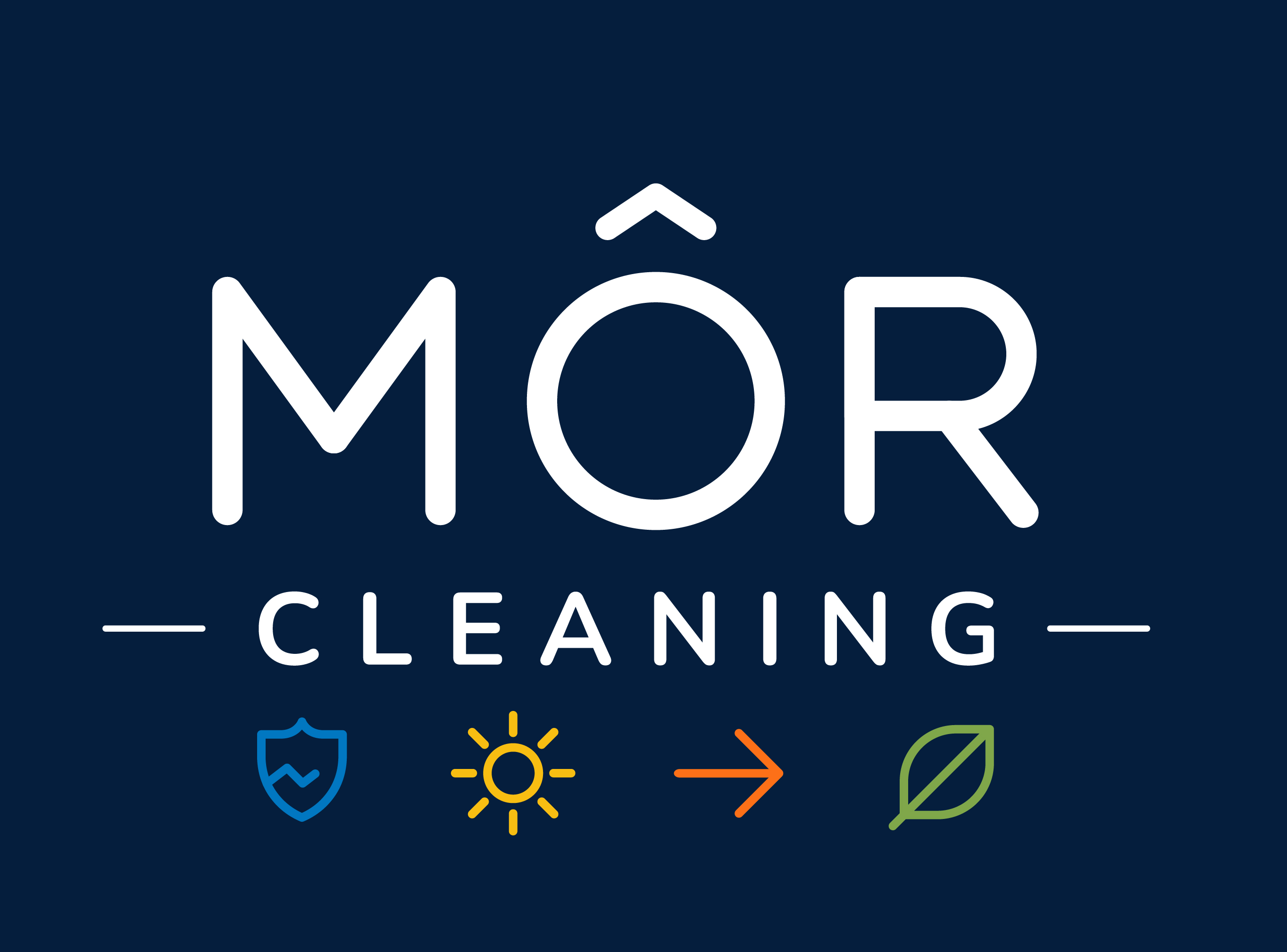 MÔR Cleaning Logo - Commercial Cleaning Services South Wales